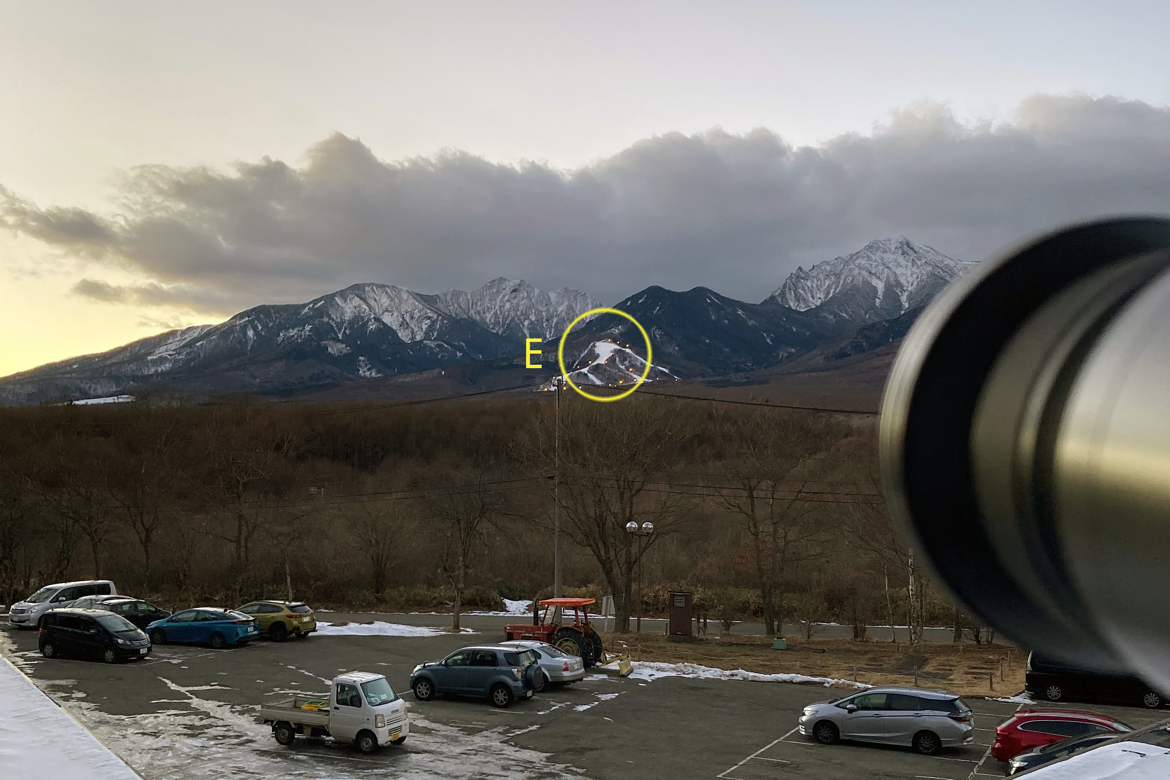 雪化粧の八ケ岳