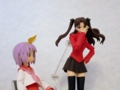 [フィギュア][MAXFACTORY][figma][TYPE-MOON][Fate／stay night][らき☆すた]凛「ふむ…ま、空いているしね」／つ「ホントお姉ちゃんに似てる…」