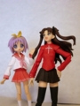 [フィギュア][MAXFACTORY][figma][TYPE-MOON][Fate／stay night][らき☆すた]つ「あ、凛ちゃんだー」／凛「――ちゃん！？」