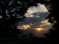 [風景・景観][空][夕焼け]2009年6月25日の夕暮れ