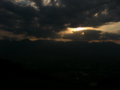 [風景・景観][空][夕焼け]2009年6月25日の夕暮れ