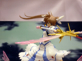 [ガレージキット][WonderFestival][WF2009夏][桜前線][リリカルなのは]桜前線さん スターライトブレイカー！（高町なのは） カットNo.001