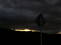 [風景・景観][空][夕焼け]2009年10月08日 台風一過の空