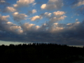 [風景・景観][空][夕焼け]飯綱高原（長野県飯綱町）