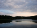 [風景・景観][湖][空][夕焼け]戸隠高原（長野県長野市）