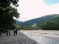 [風景・景観][河川][空]上高地・梓川