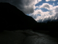 [風景・景観][河川][空]上高地・梓川