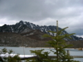 [風景・景観][雪][山][湖]戸隠高原・鏡池にて