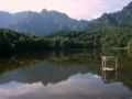 [風景・景観][山][湖]鏡池 （長野県長野市）