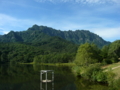 [風景・景観][山][湖]鏡池 （長野県長野市）