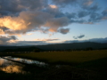 [風景・景観][空][夕焼け]