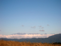 [風景・景観][空][山]北アルプス遠望