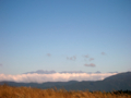 [風景・景観][空][山]北アルプス遠望