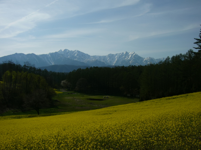 中山高原（長野県大町市）