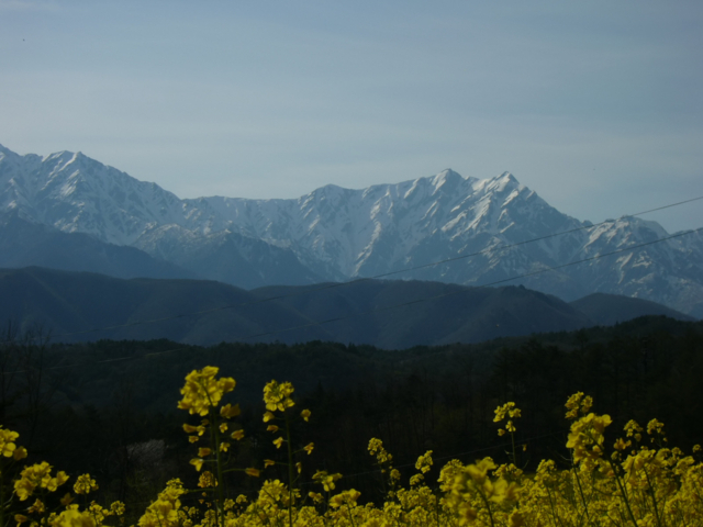 中山高原（長野県大町市）