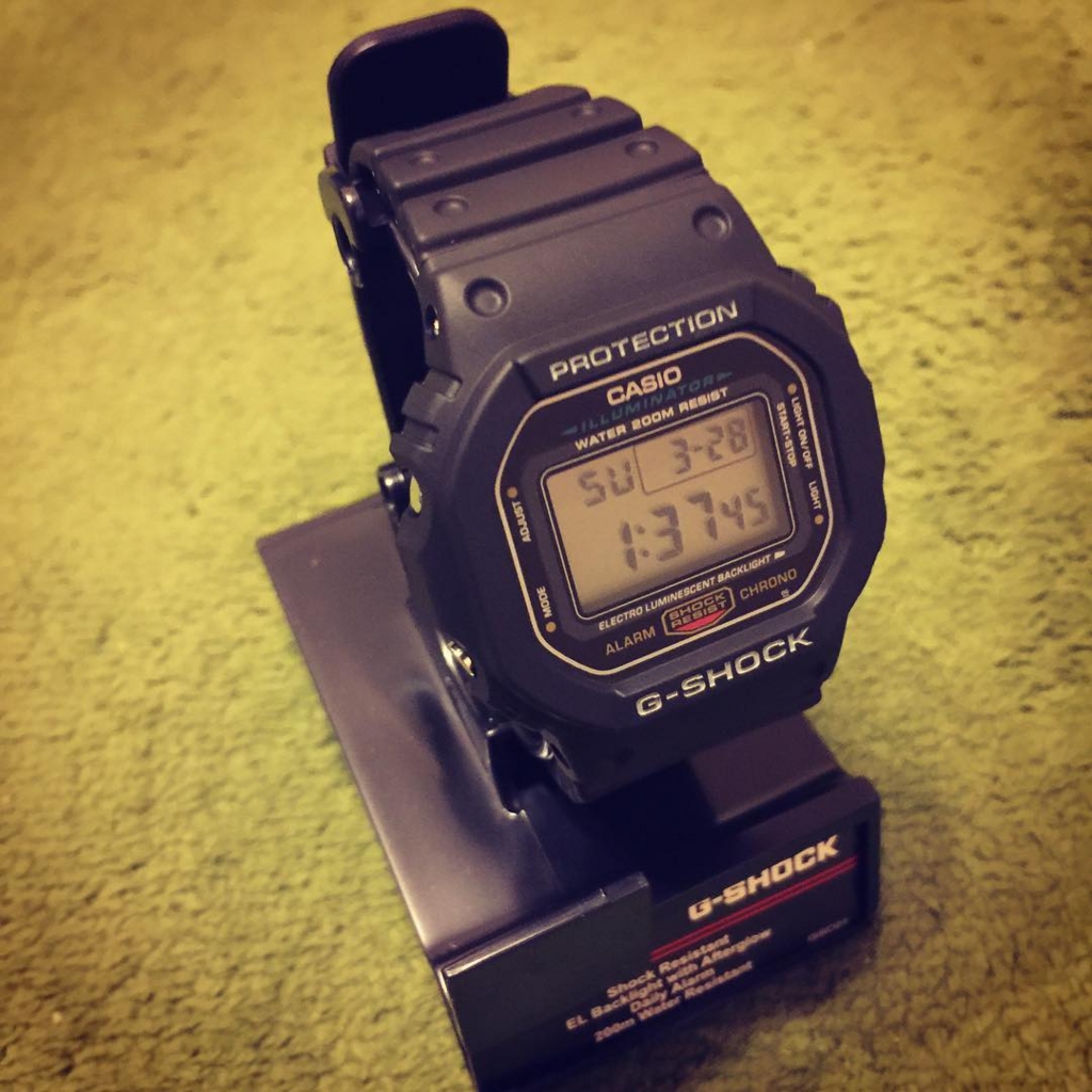 タフな相棒！G-Shock 