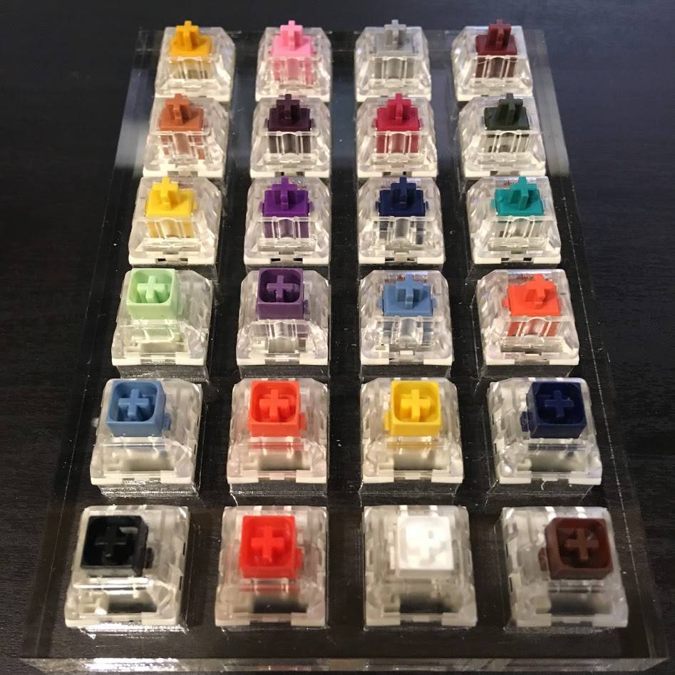 自作キーボードに!Kailhスイッチ24種類を比較&レビュー - NENZOP