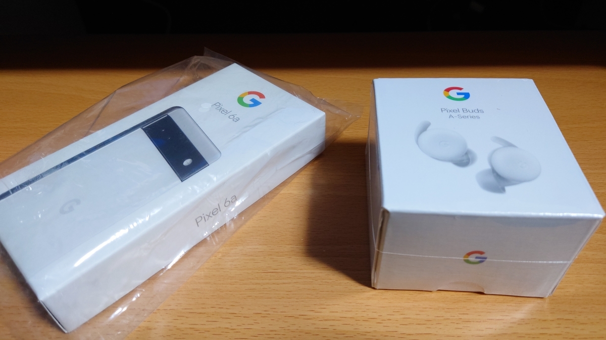 Google Pixel6a 購入しました。 - やる気が出たときにだけ書くブログ。