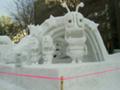 大通会場の雪像