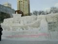 大通会場の雪像