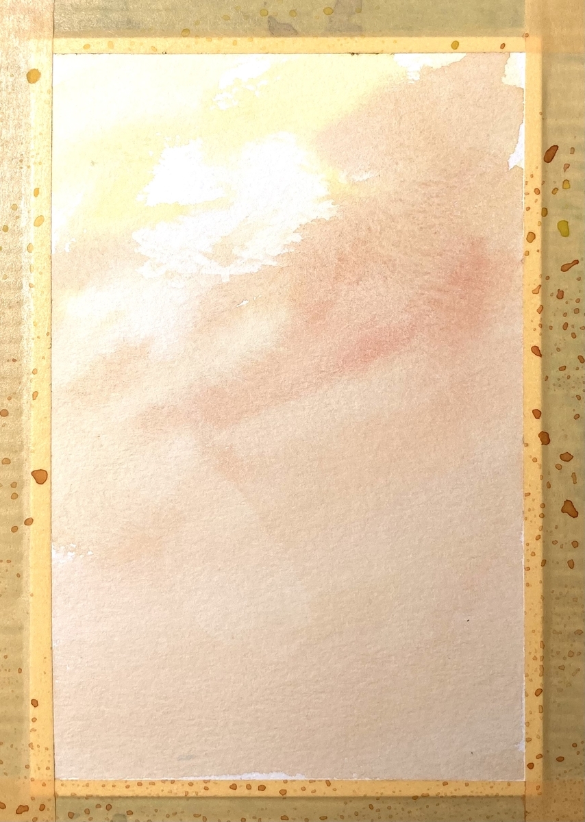 天使の梯子を描く - ニシナのエブリディ絵ブログ
