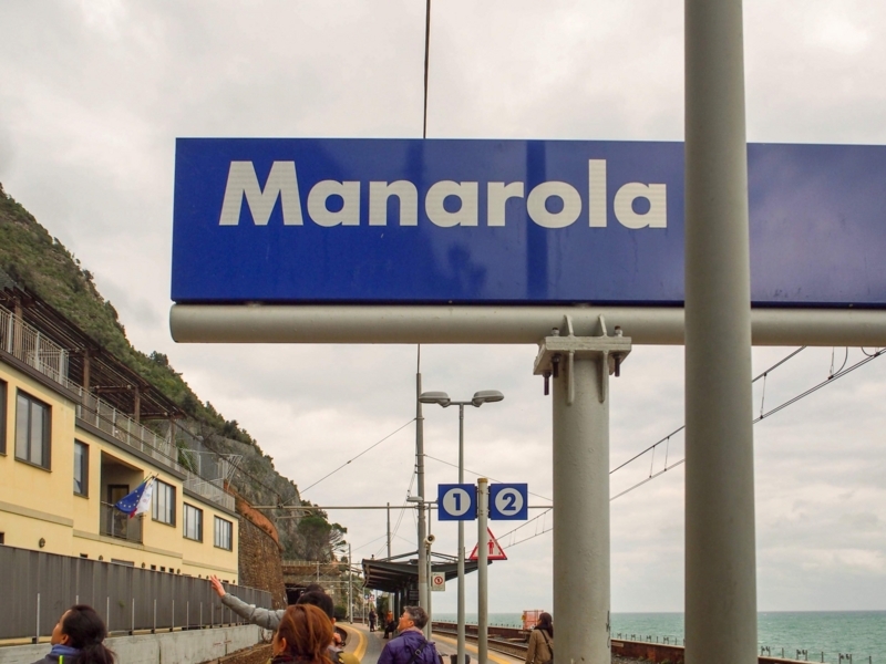 チンクエ・テッレのマナローラ駅