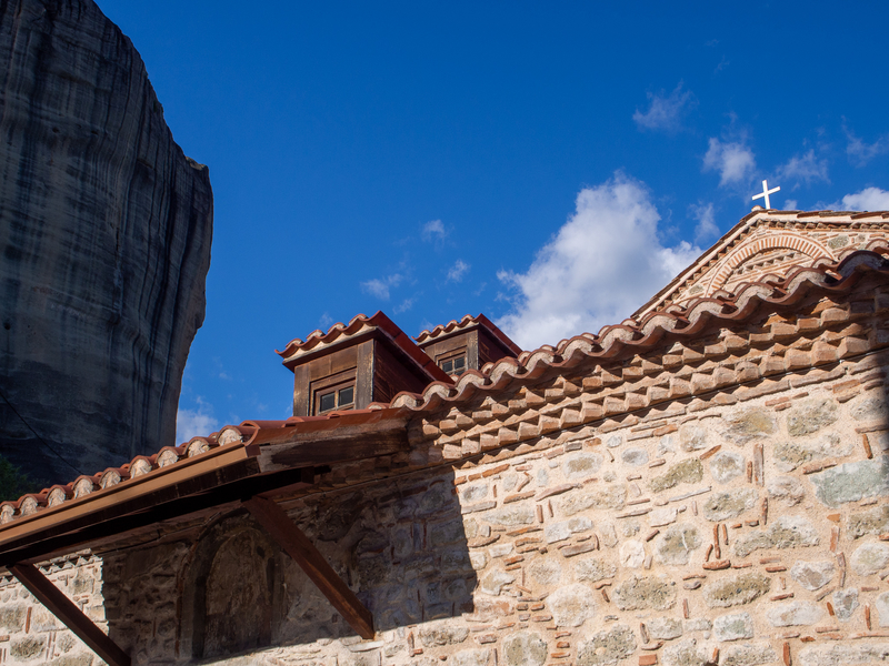 カランバカにある11世紀のビザンティン教会