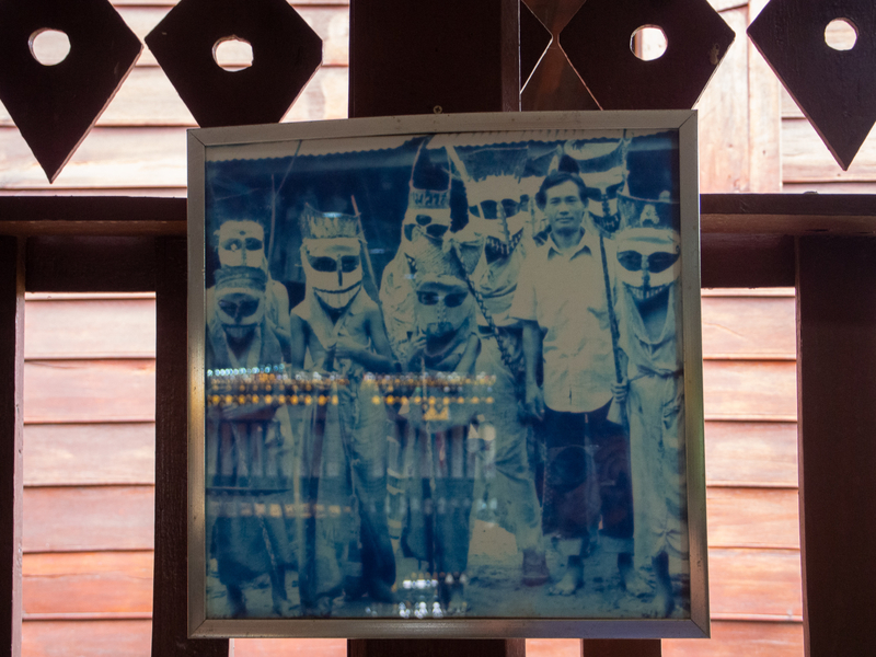 ダーンサーイのポーンチャイ寺にあるピーターコーン博物館に展示されている資料