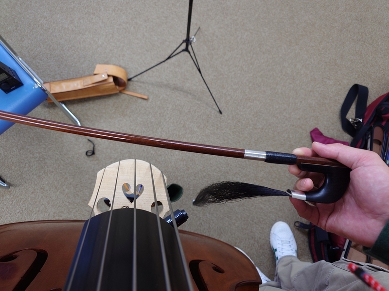 コントラバス弓の緊急修理で、急遽神戸へ - 石川県の片隅からこんにちは