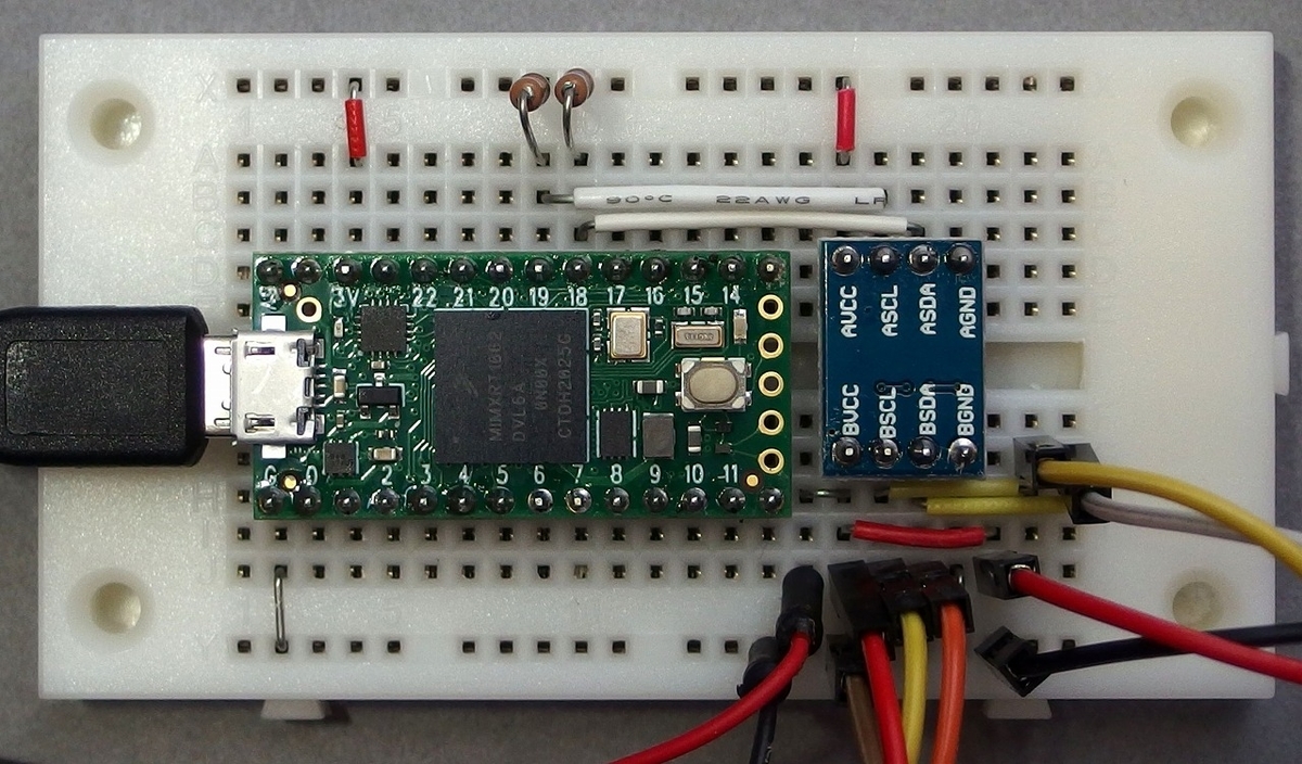 快速マイコンの Teensy4.xを使ってみる - 勝手な電子工作・・