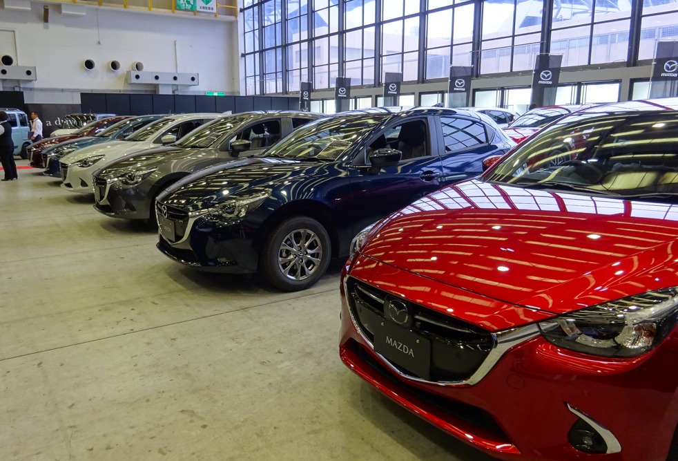 Mazda3もいっぱい マツダの特別展示会に行ってきました かおりんのクルマちゃんねる