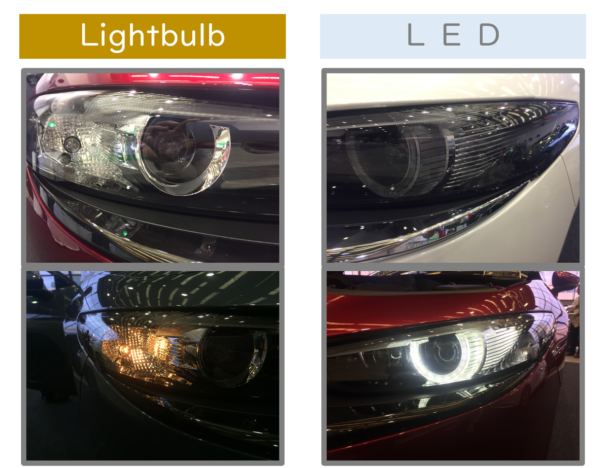 mazda3 ヘッドライト 2.0 LEDデイライト 左右ペア