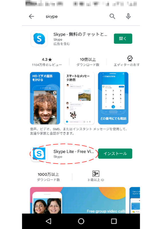 図1.Skypeの検索結果 f:id:a03:20200425124848p:plain