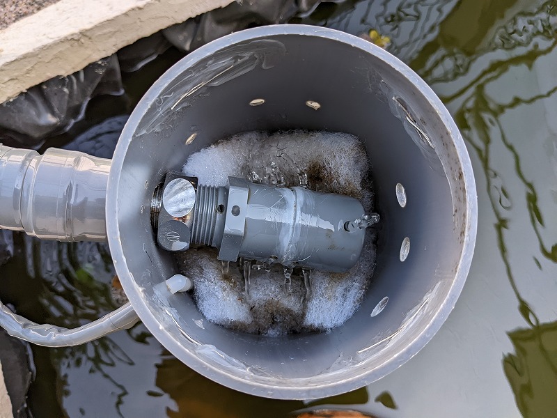 家の池などに 濾過機 ウォーターフィルター 14t/H 高出力