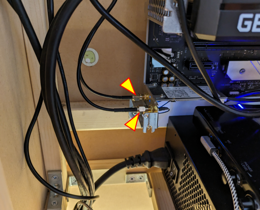 Wifiルーター 無線LAN用のアンテナ 取替