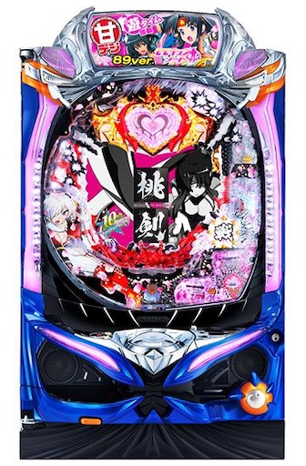 実機　モモキュンソード　甘　遊タイム付き 実機 モモキュンソード 甘 遊タイム付き