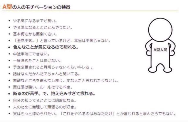 血液型別モチベーション一覧行動パターンを解明血液型で性格は変わるのか 東京一人暮らし駆け出しブロガーのネタ帳 俺メディア