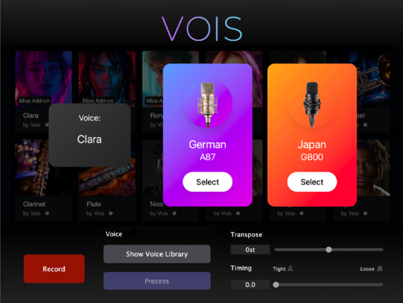 米国Voisの「Mics Add-on」: 業界標準マイクで録音された多様な声に対するアクセスを提供し、ユーザーの声をユーザーの要求に合う ...
