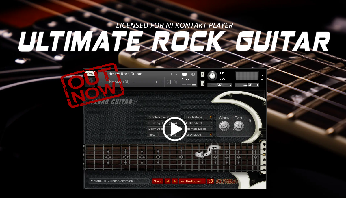 ドイツSix String Audio社の「Ultimate Rock Guitar」: 極度に深く