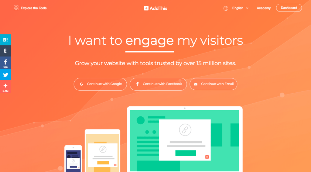 シェアボタンを画面横や画面下に固定/追従したいならAddThisがオススメ！ AddThisとは