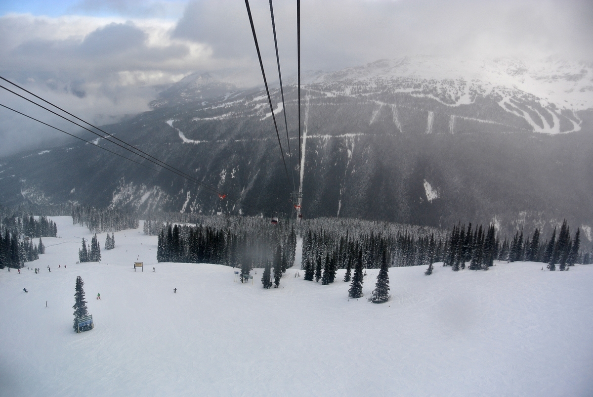 PEAK 2 PEAK GONDOLA at Whistler