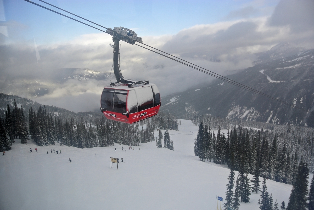 PEAK 2 PEAK GONDOLA at Whistler