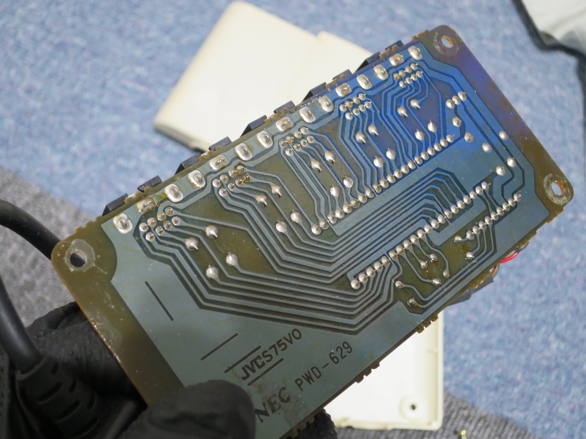 PCエンジンマルチタップ修理 - 傍示のゲーム日記