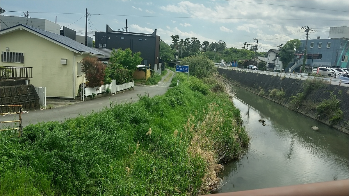 川尻公園までの道
