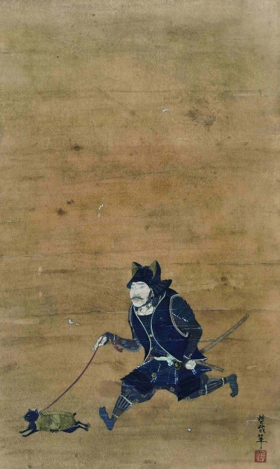 野口哲哉「着甲武人猫逍遥図」