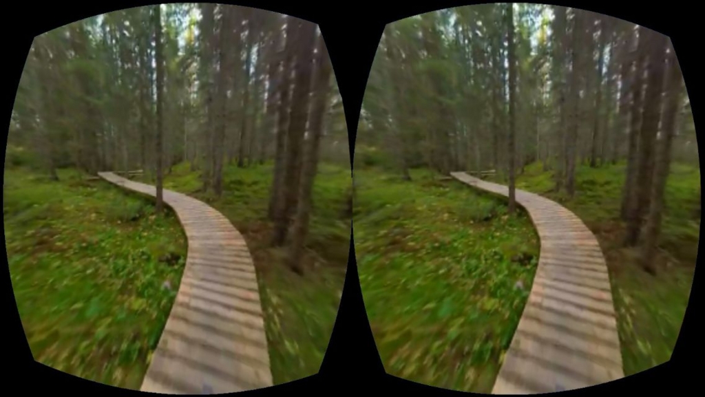 VR対応iphoneアプリMaking View画面サンプル