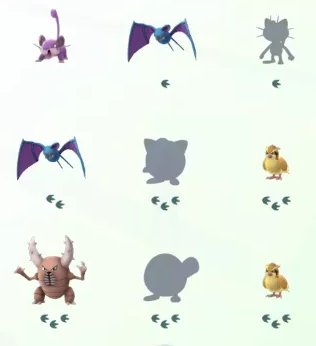 ポケモンgoプレイ画面近くにいるポケモン