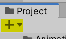 Project下の+ボタン Project下の+ボタン