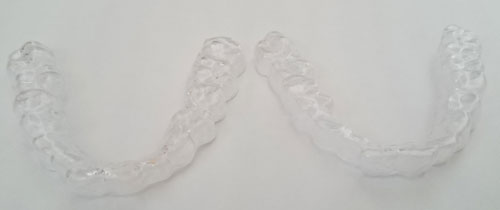 二つの二つのマウスピース