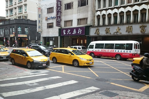 台湾のタクシー